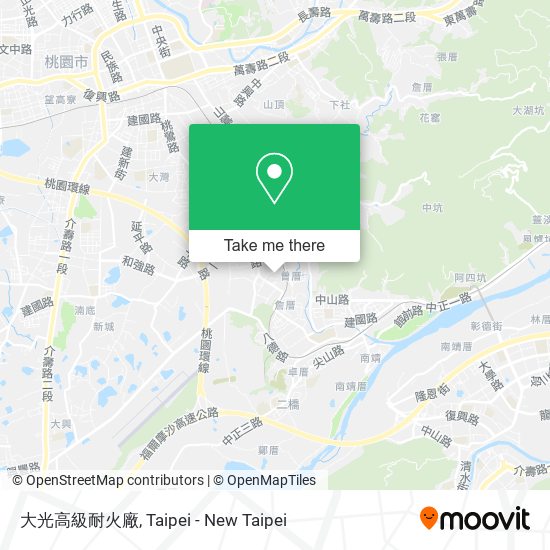 大光高級耐火廠地圖