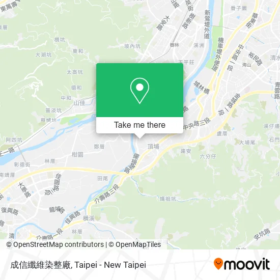 成信纖維染整廠地圖