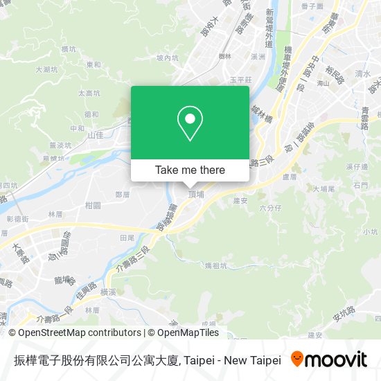 振樺電子股份有限公司公寓大廈地圖