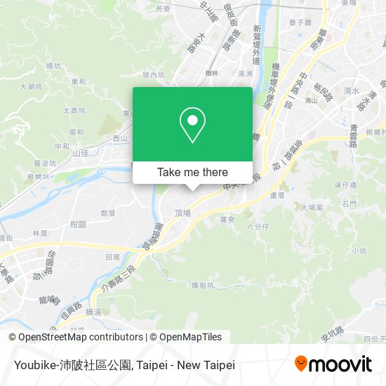 Youbike-沛陂社區公園 map