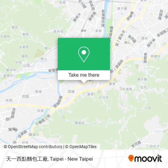 天一西點麵包工廠地圖