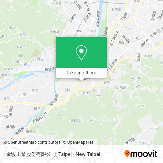 金駿工業股份有限公司 map