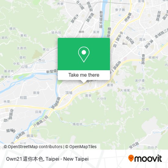 Own21還你本色地圖