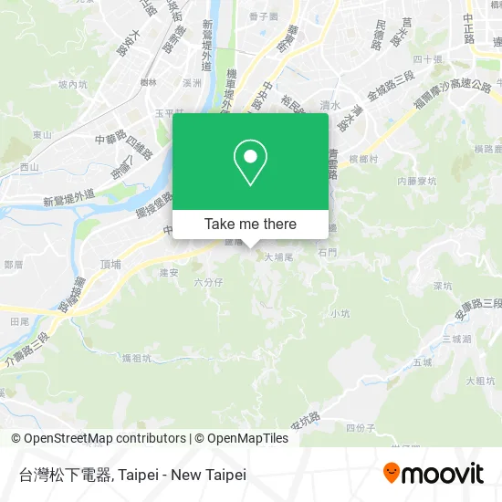 台灣松下電器 map