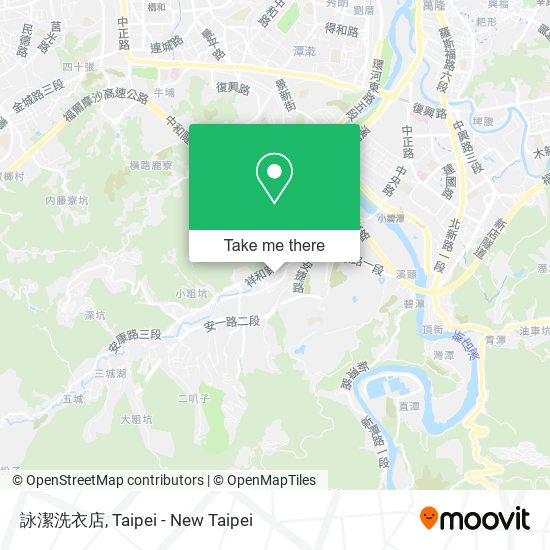 詠潔洗衣店 map