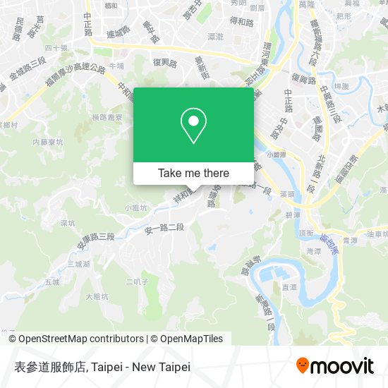 表參道服飾店 map