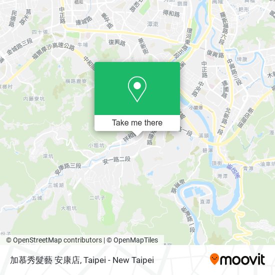 加慕秀髮藝 安康店 map