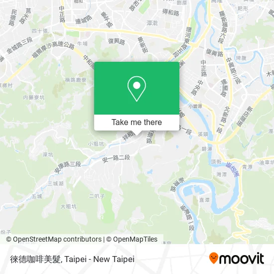 徠德咖啡美髮 map