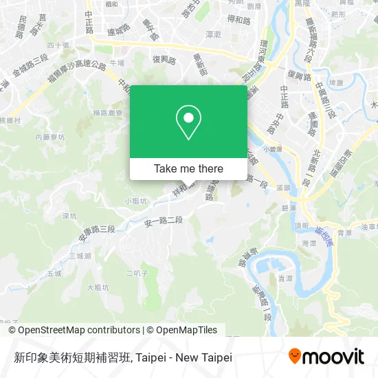 新印象美術短期補習班 map