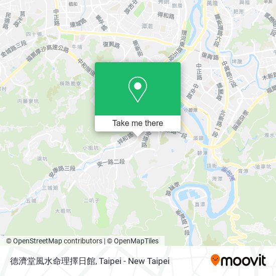 德濟堂風水命理擇日館地圖