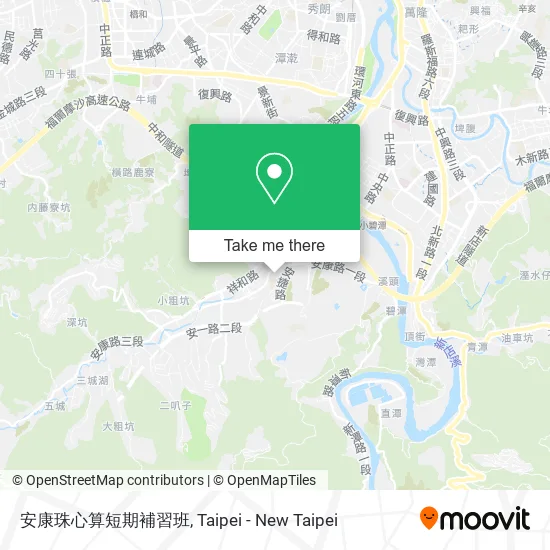 安康珠心算短期補習班地圖