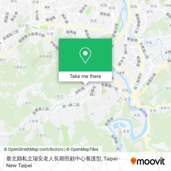 臺北縣私立瑞安老人長期照顧中心養護型 map