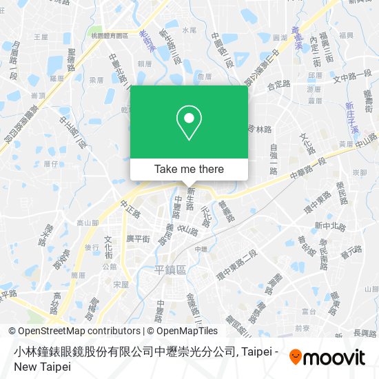 小林鐘錶眼鏡股份有限公司中壢崇光分公司 map