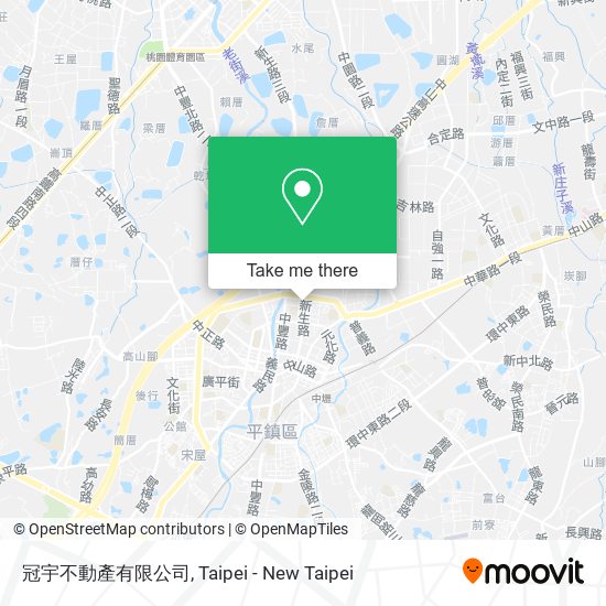 冠宇不動產有限公司 map