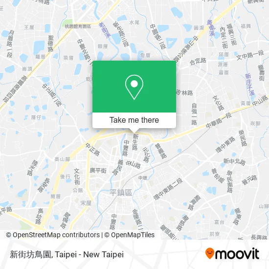 新街坊鳥園地圖