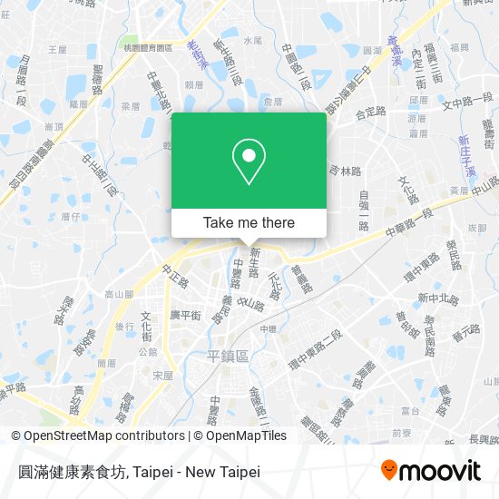 圓滿健康素食坊 map