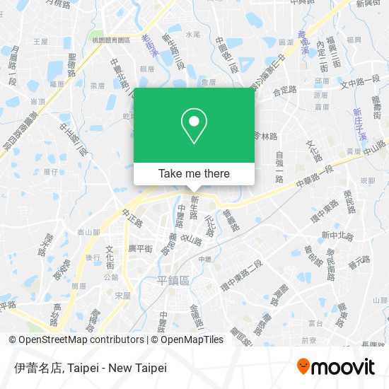 伊蕾名店 map