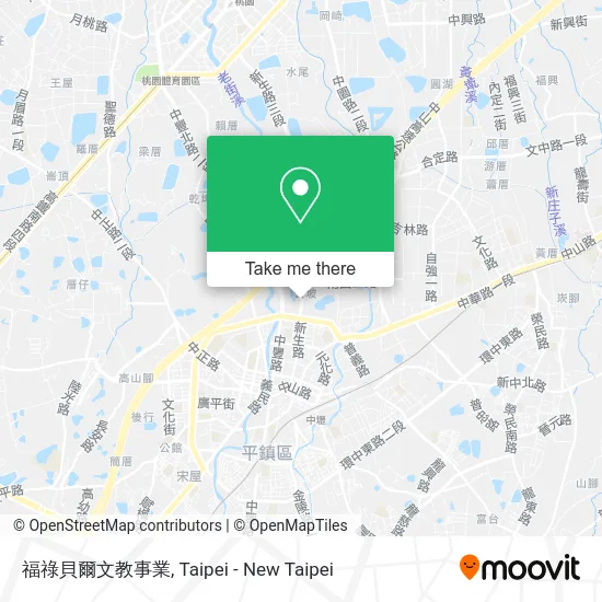 福祿貝爾文教事業 map