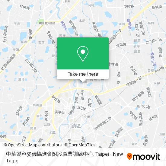 中華髮容姿儀協進會附設職業訓練中心 map