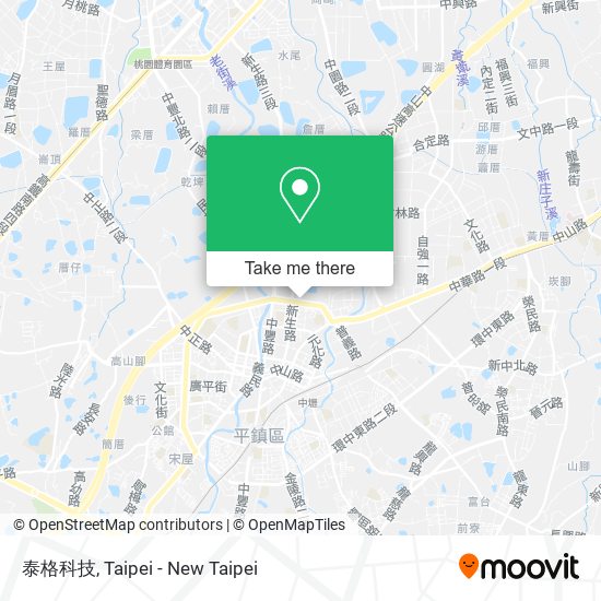 泰格科技 map