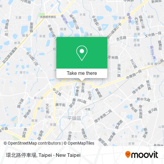 環北路停車場 map