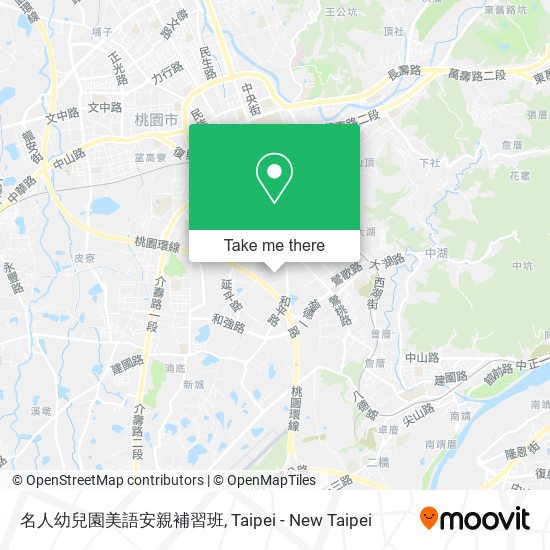 名人幼兒園美語安親補習班 map