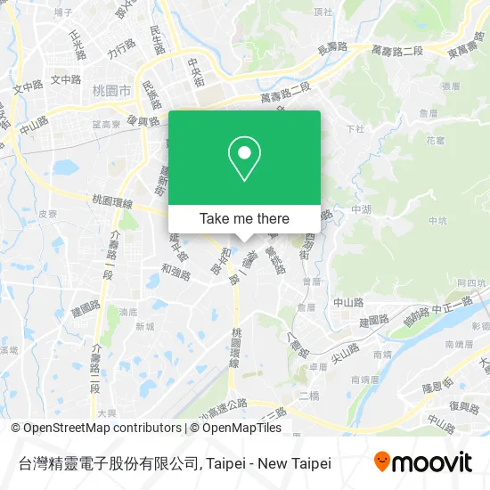 台灣精靈電子股份有限公司地圖