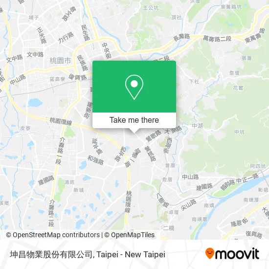 坤昌物業股份有限公司地圖