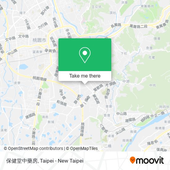 保健堂中藥房 map
