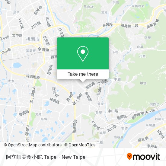 阿立師美食小館 map