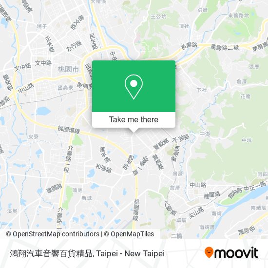 鴻翔汽車音響百貨精品 map