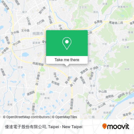 優達電子股份有限公司 map