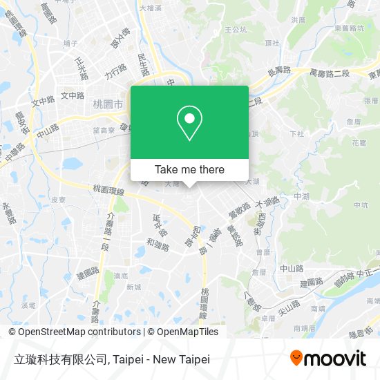 立璇科技有限公司 map