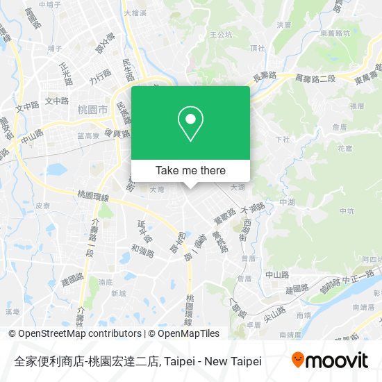 全家便利商店-桃園宏達二店 map