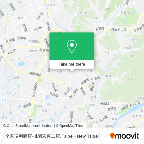 全家便利商店-桃園宏達二店 map