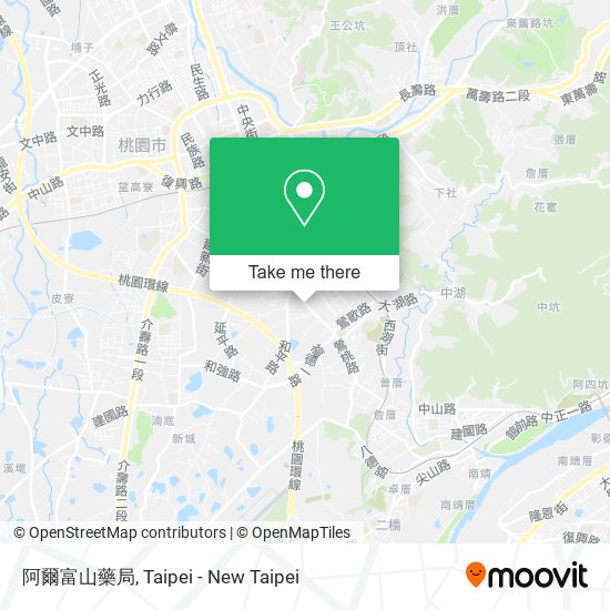 阿爾富山藥局 map