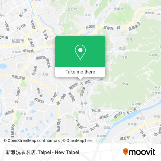 新雅洗衣名店 map