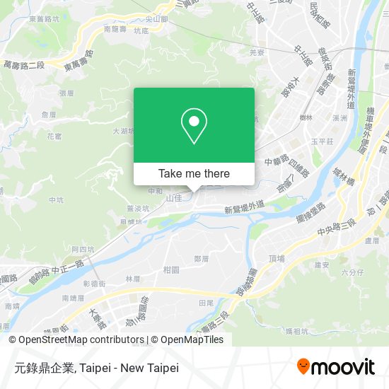元錄鼎企業 map