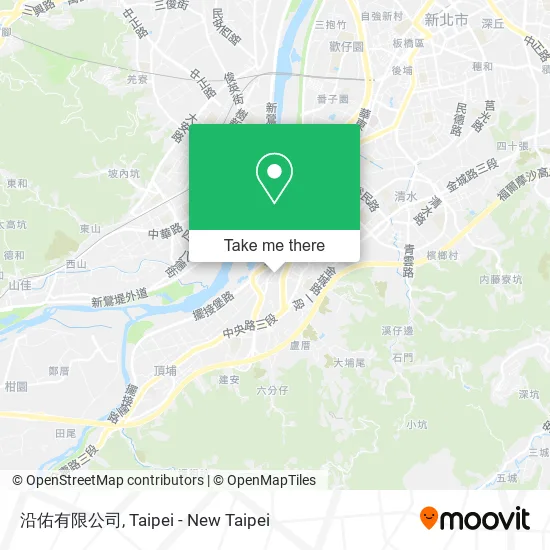 沿佑有限公司 map