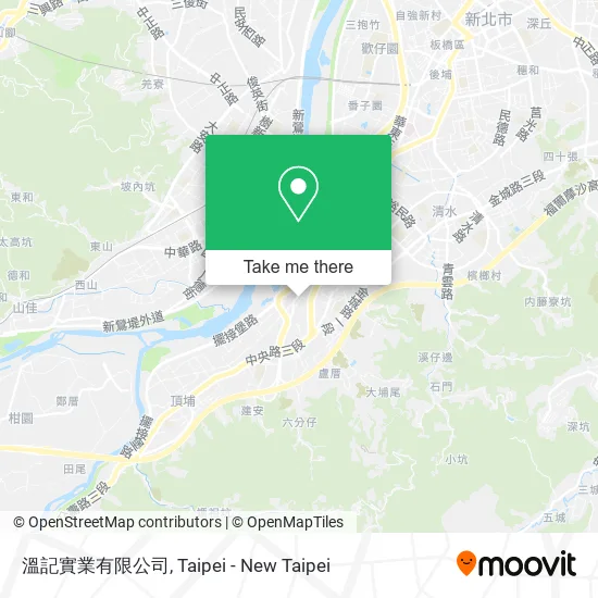 溫記實業有限公司地圖