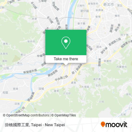 掛橋國際工業 map