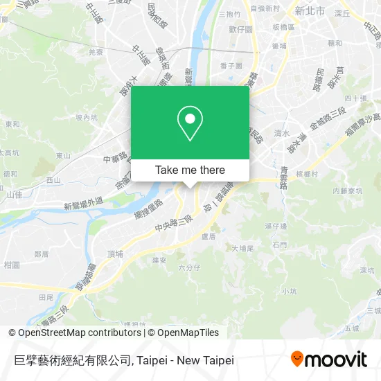 巨擘藝術經紀有限公司地圖