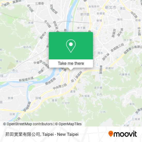 昇田實業有限公司 map