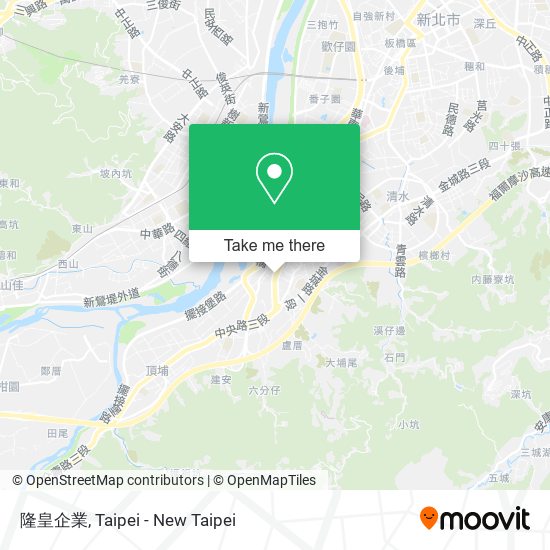 隆皇企業 map