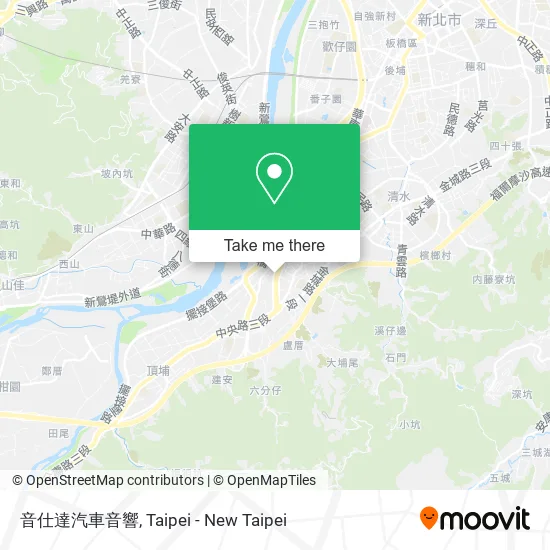 音仕達汽車音響地圖