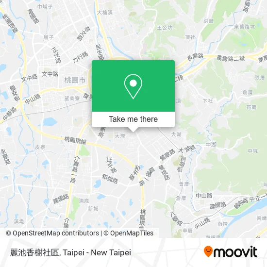 麗池香榭社區地圖