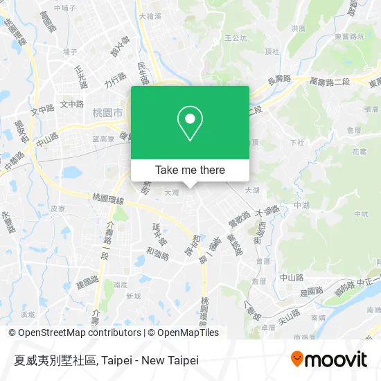 夏威夷別墅社區地圖