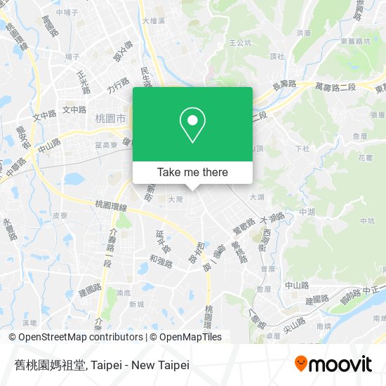 舊桃園媽祖堂 map