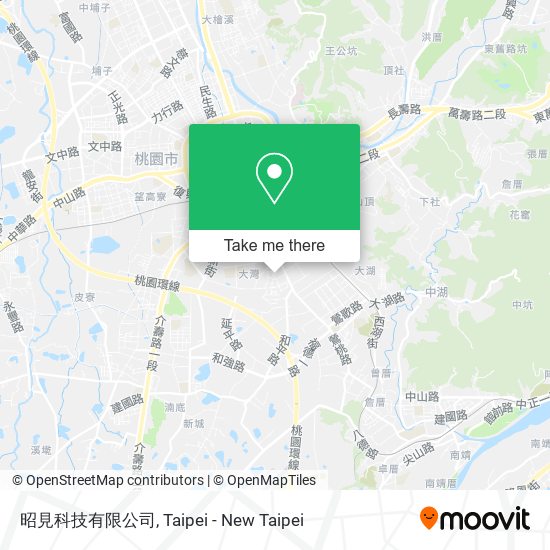 昭見科技有限公司 map