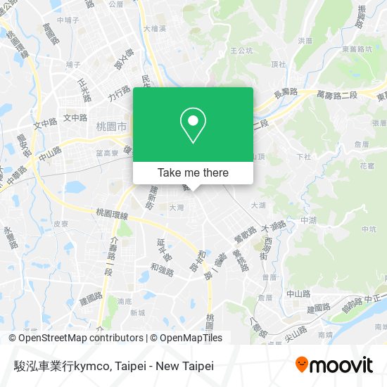 駿泓車業行kymco map